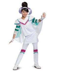 Girls Lego Movie Sweet Mayhem Dress 6 Pc Halloween Costume-  4/6, 7/8, 10/12